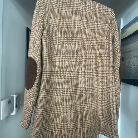 Wool Tweed jacket with elbow patches - Picture 2 of 2